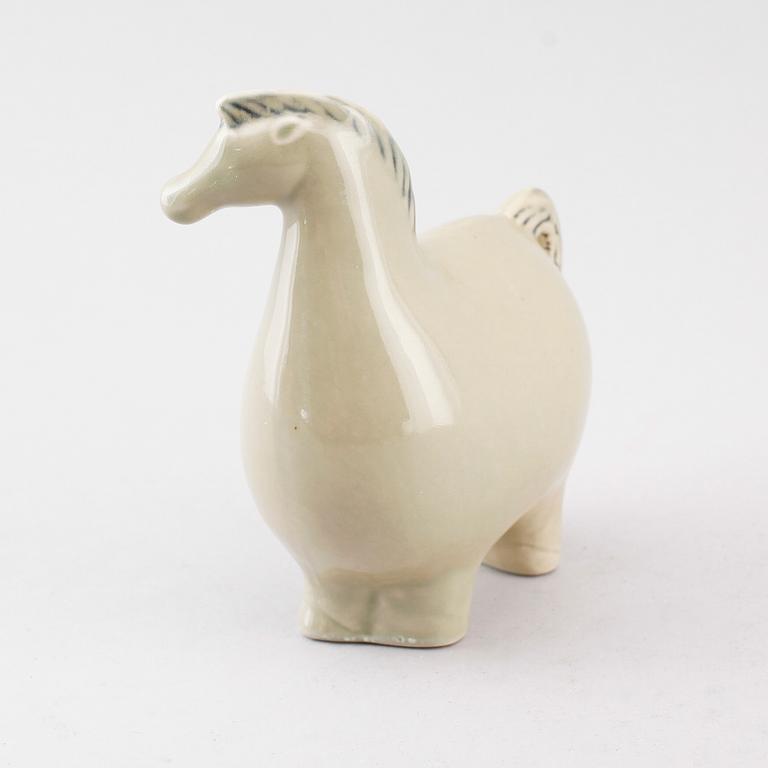 FIGUR, stengods, Stig Lindberg, Gustavsberg.
