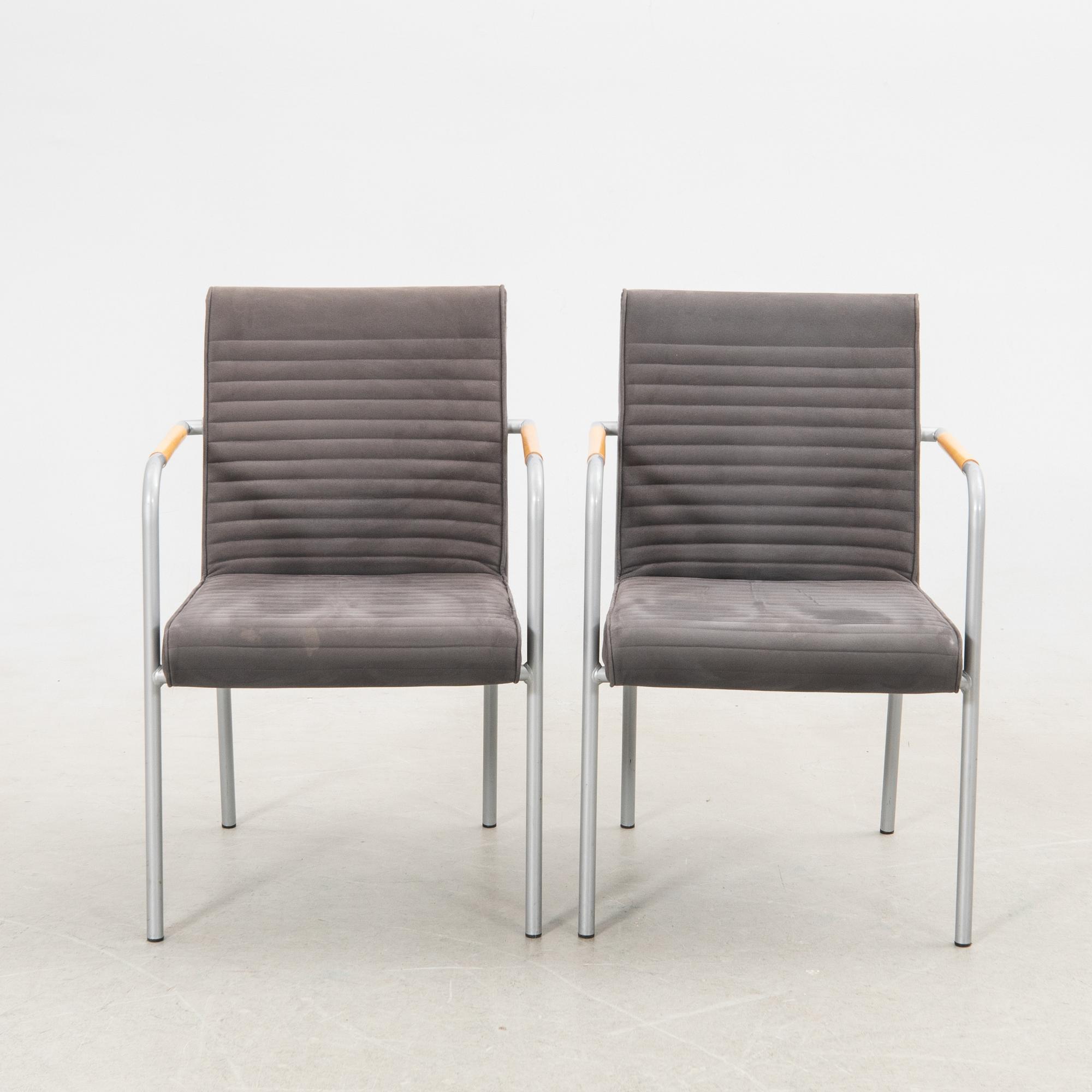 Chairs, 6 pcs, Offecct, Quilt.