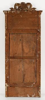 SPEGEL, gustaviansk, bär Stockholms hallstämpel 1796.
