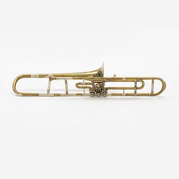 A Valve trombone, 19th/20th Century.