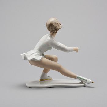 FIGURIN, porslin, Wallendorf, 1900-talets andra hälft.