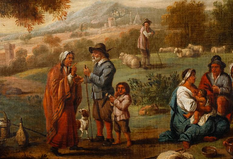 DAVID TENIERS D.Y, hans efterföljd,  olja på duk, 1600-/1700-tal.