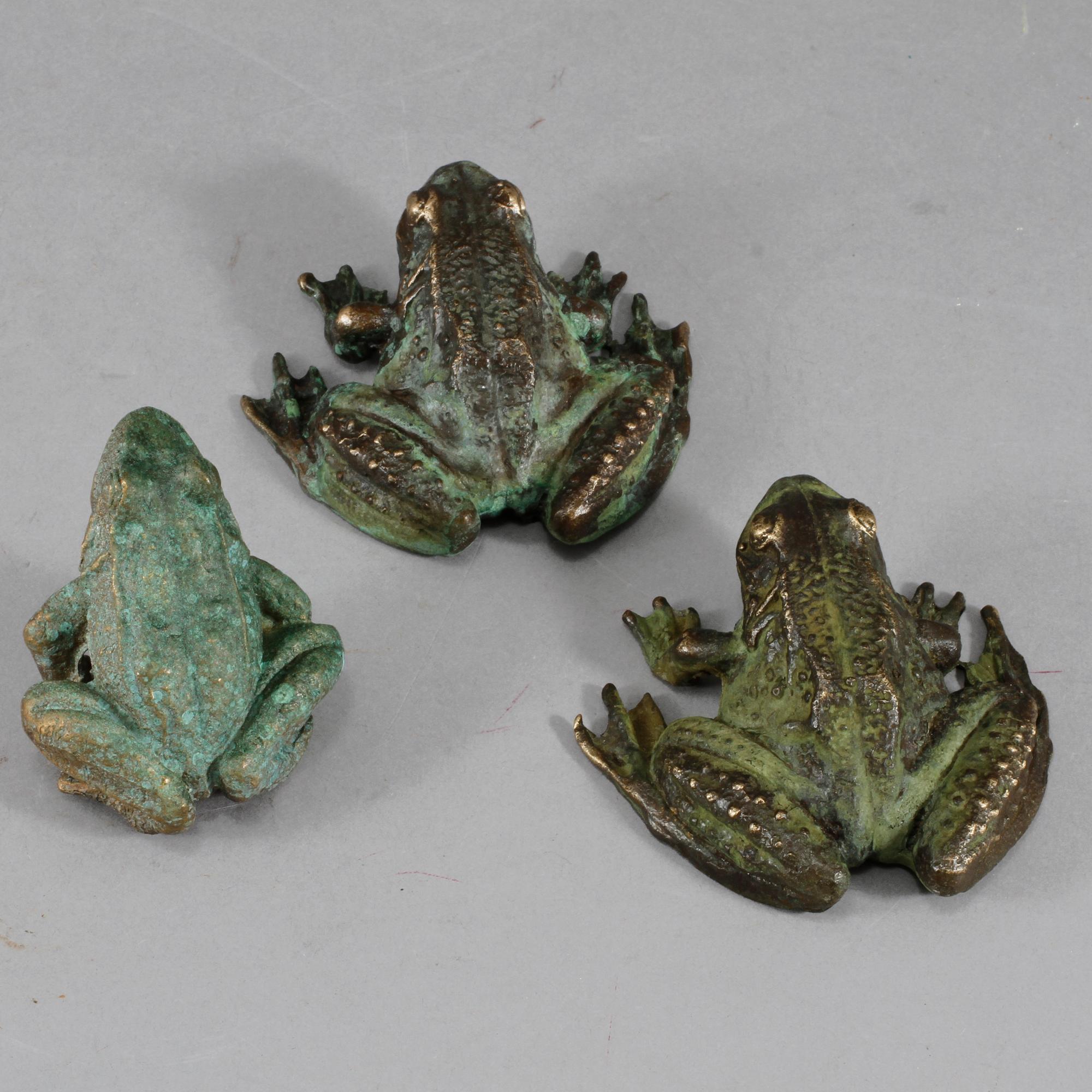 FIGURINER, 3 st, brons, 1900-tal.