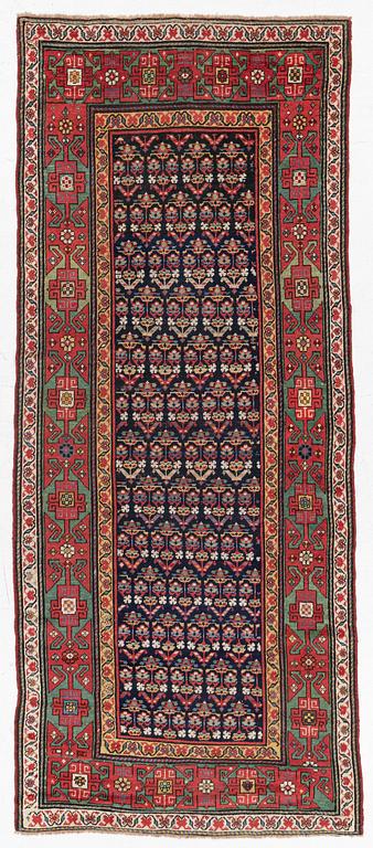 A semi-antique Karagabh rug, c. 264 x 108 cm.