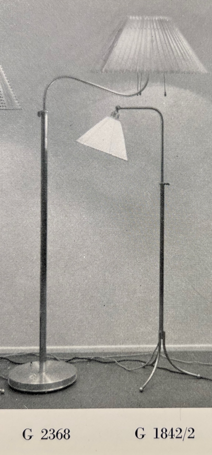 Josef Frank, golvlampa, Firma Svenskt Tenn, 1900-talets mitt.