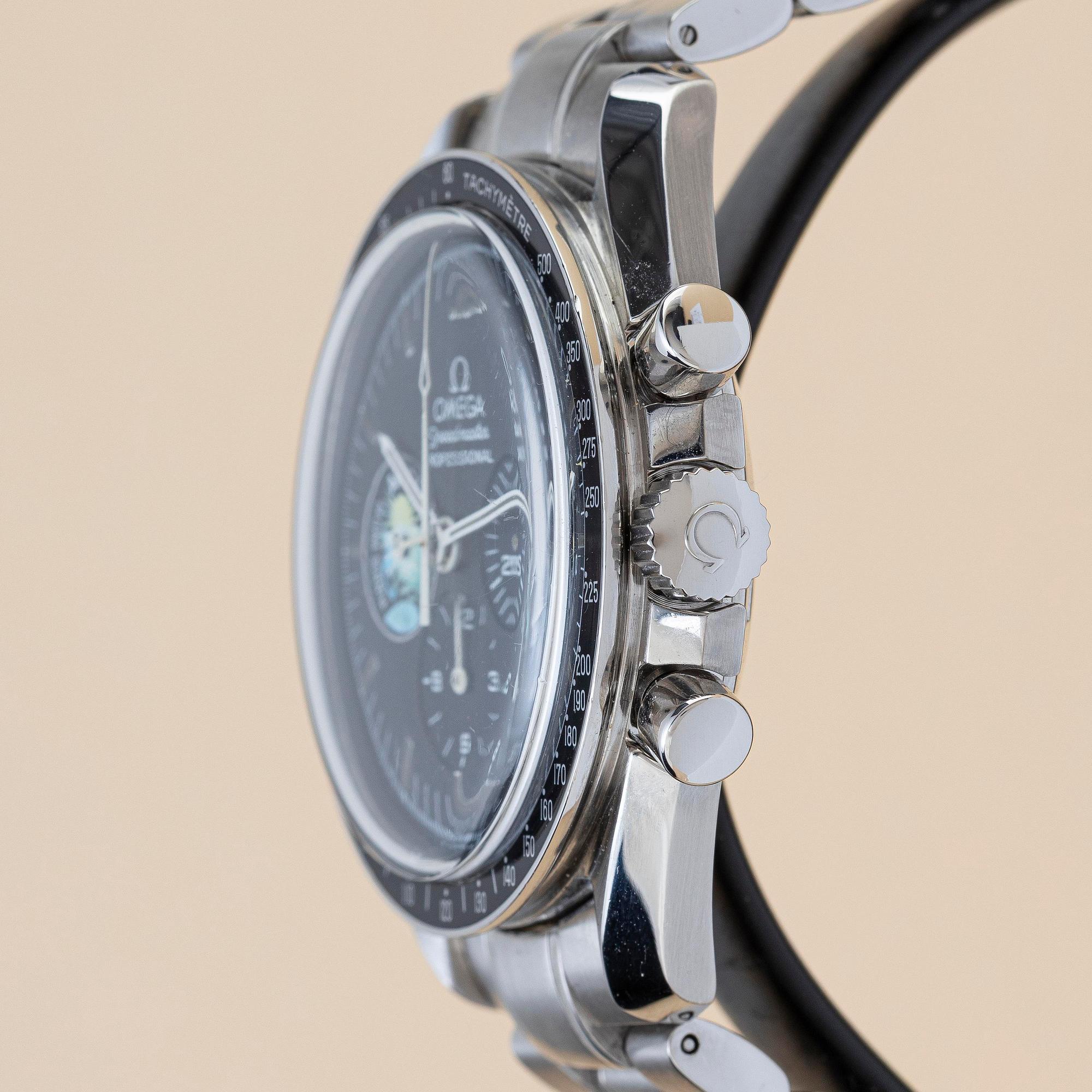 Omega, Speedmaster, Moonwatch, Professional, "Apollo XIII" 25th Anniversary, "Limited Edition", ca 1996.