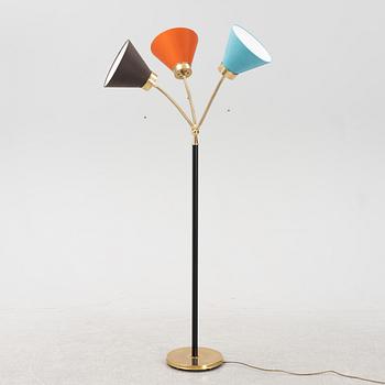 A model 2431 floor lamp by Josef Frank for Firma Svenskt Tenn, designed 1938.