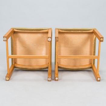 Carl Gustaf Hiort af Ornäs, dining table, "Exhibition Senior", and chairs 6 pcs, HMN Huonekalu Mikko Nupponen 1950s.