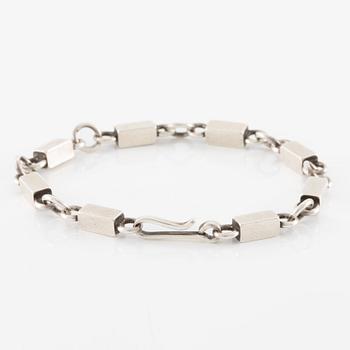 Armband, silver, stavlänkar.