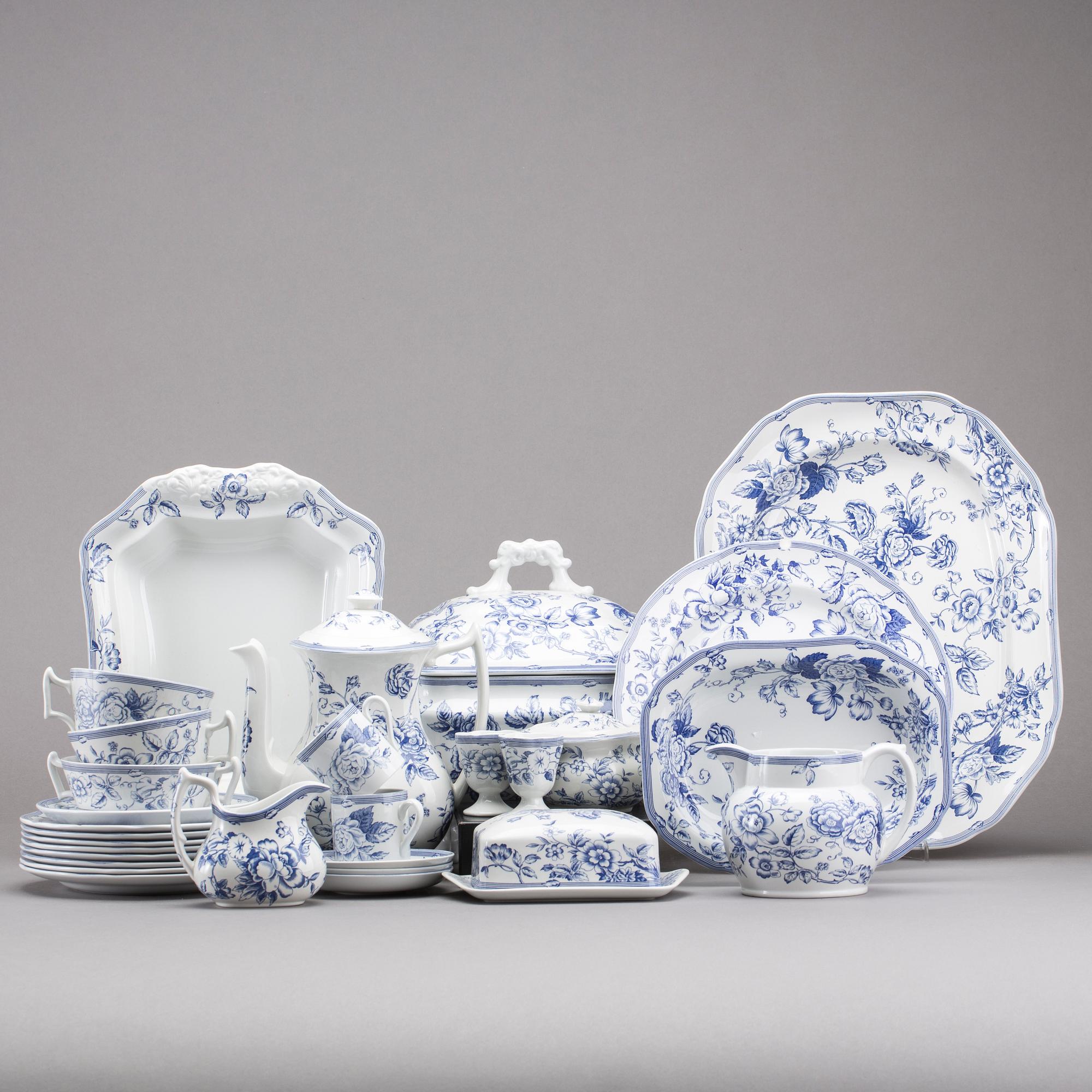 LAURA ASHLEY - 英国製【LAURA ASHLEY】by Spode デミタス トリオ 希少品 A SET OF 46 PIECES 