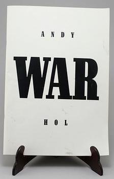 ANDY WARHOL, katalog, "liquid pop", 1999, för Wetterling Gallery och Art Now Gallery.