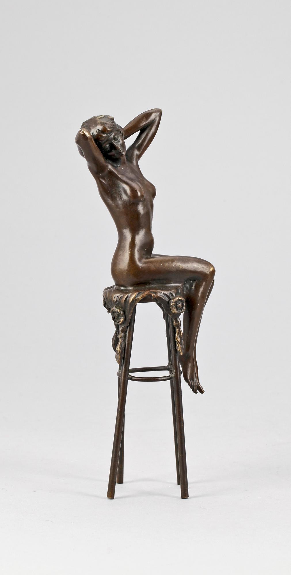 DEMETRE CHIPARUS, skulptur, brons, sign. 1900-tal.