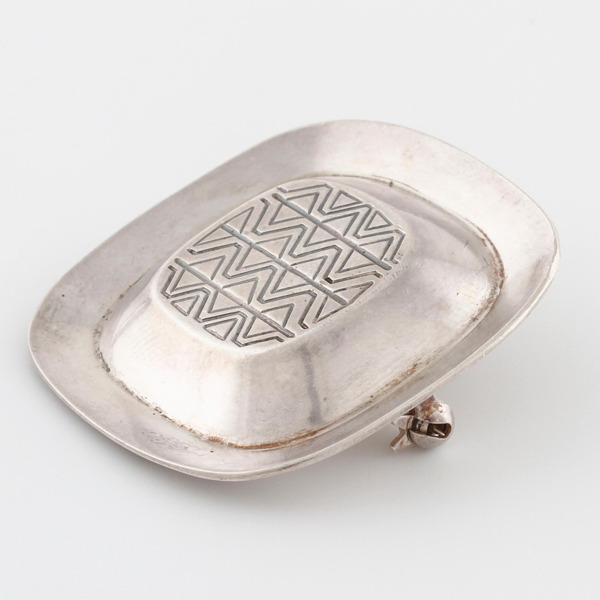 ATELIER BORGILA, A Michelsen, Stockholm, 1958, a brooch.