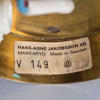 VÄGGLAMPOR, Hans Agne Jakobsson, 1900-talets andra hälft.