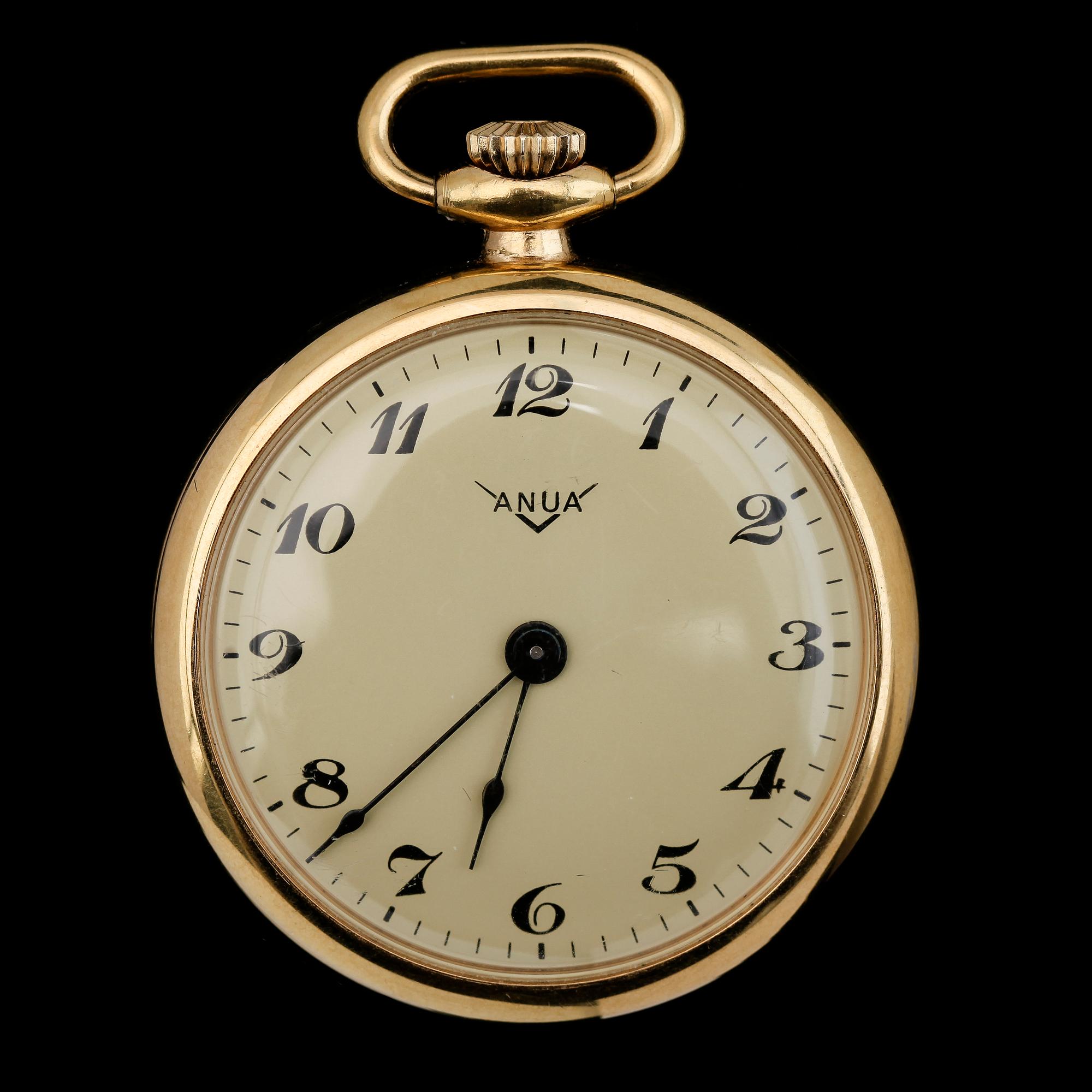 FICKUR, 18K guld, Anua, 1900-talets första hälft.