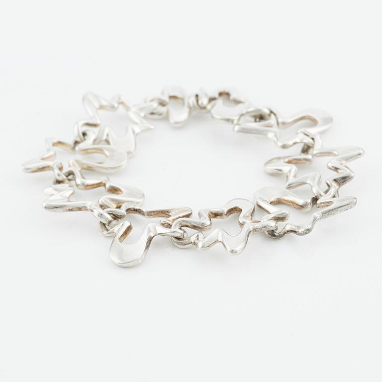 Henning Koppel, a sterling silver bracelet for Georg Jensen, Denmark.