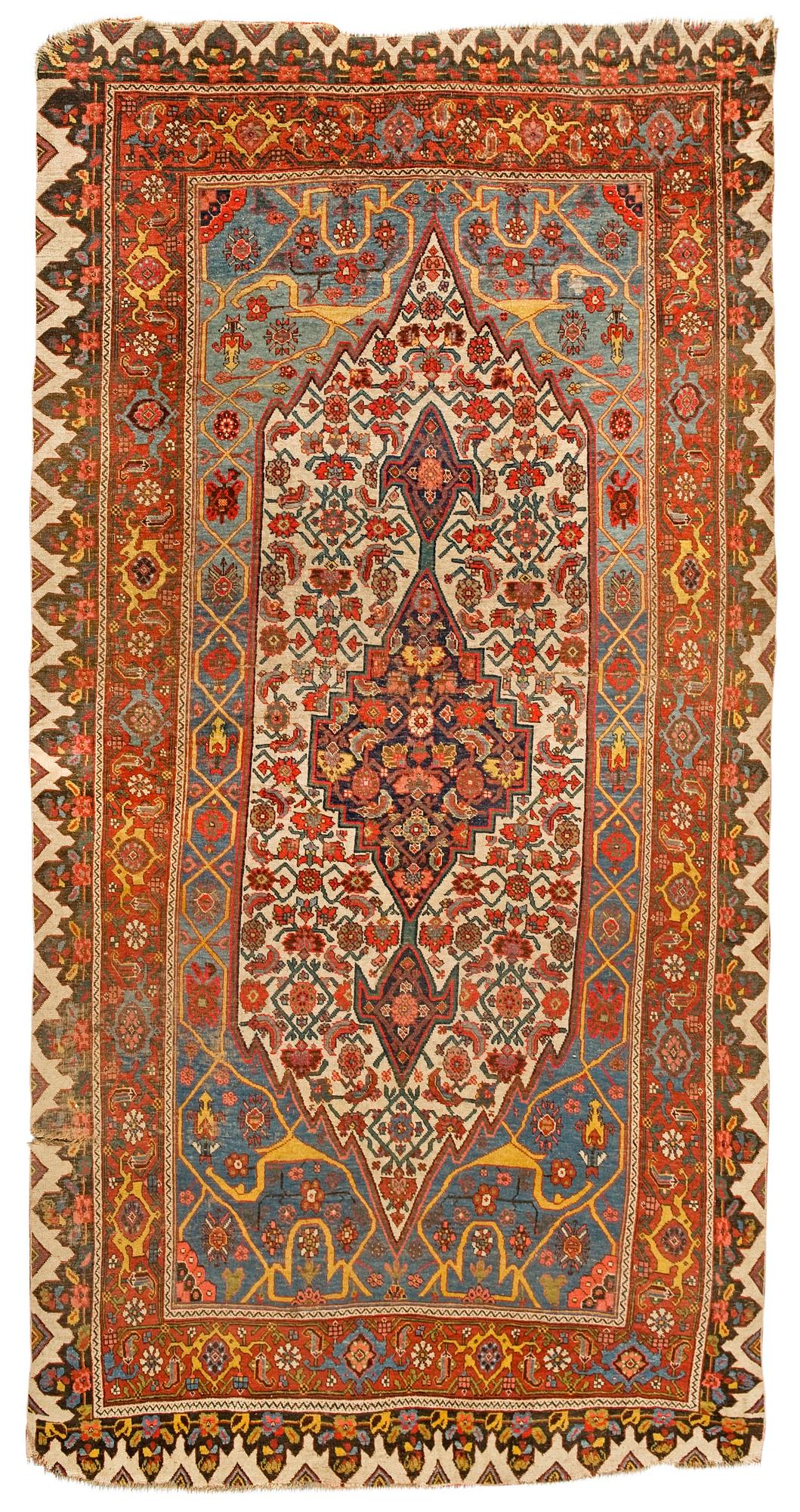 ANTIK BIDJAR. 280 x 147 cm.
