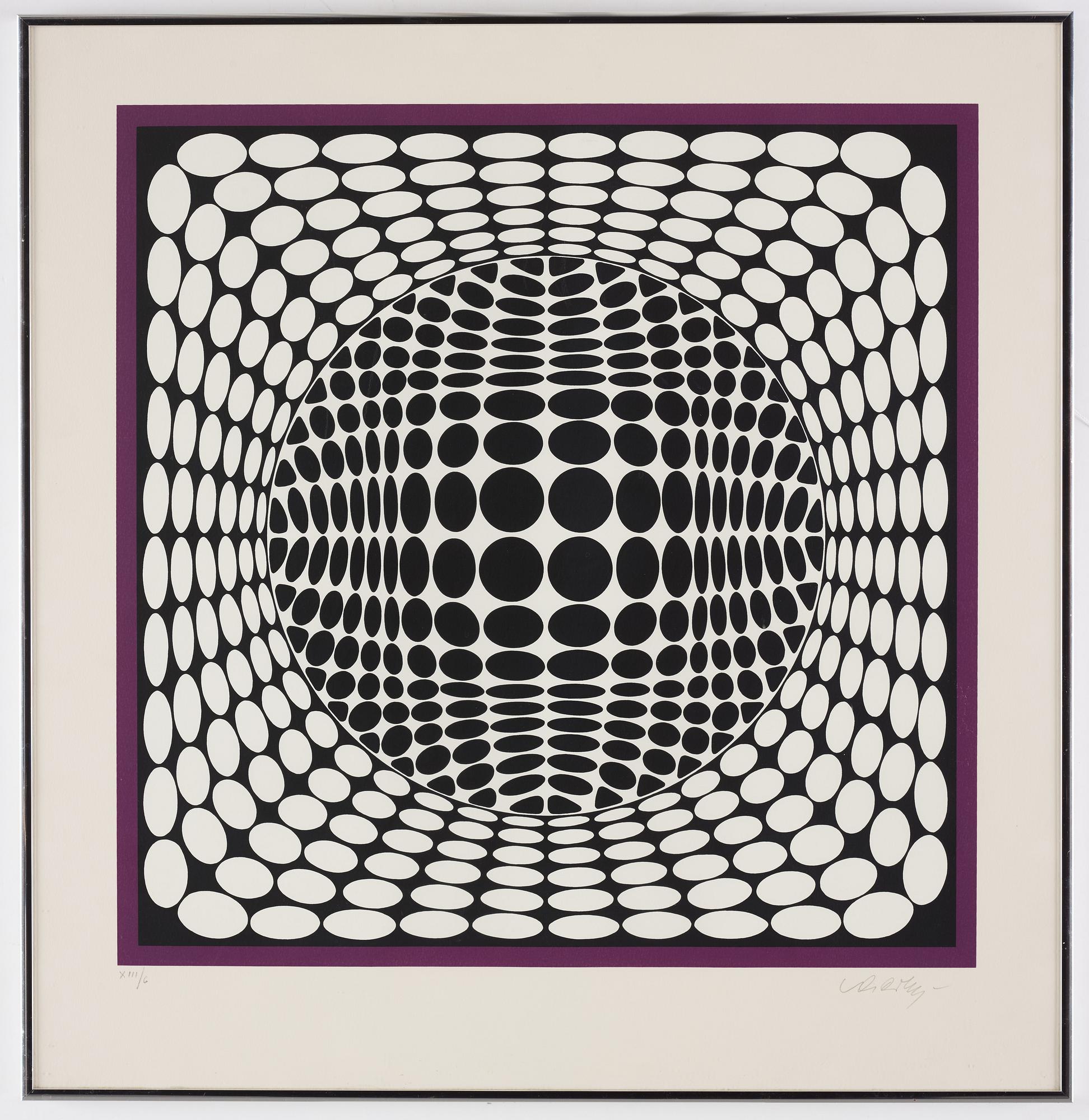 Victor Vasarely, Komposition.