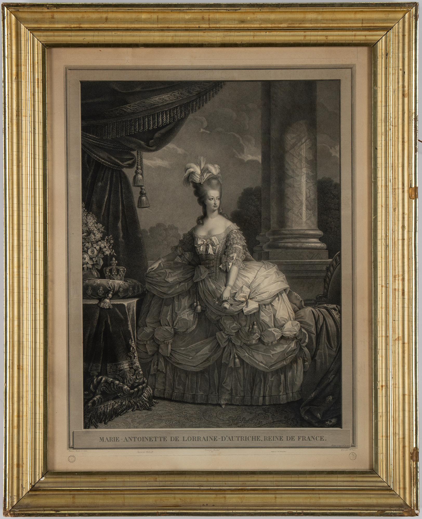 Alexander Roslin, after, engravings, a pair, 19th Century.