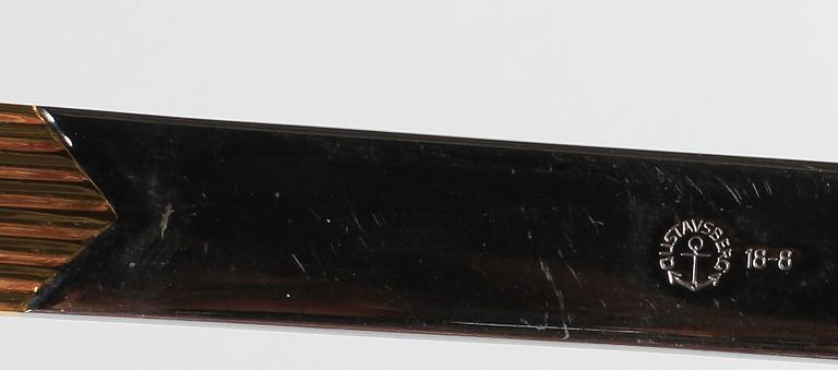 BESTICK, 73 delar, rostfritt stål, Gustavsberg, 1970/80-tal.