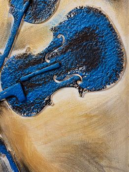 Arman (Armand Pierre Fernandez), ”Blue footprints”.