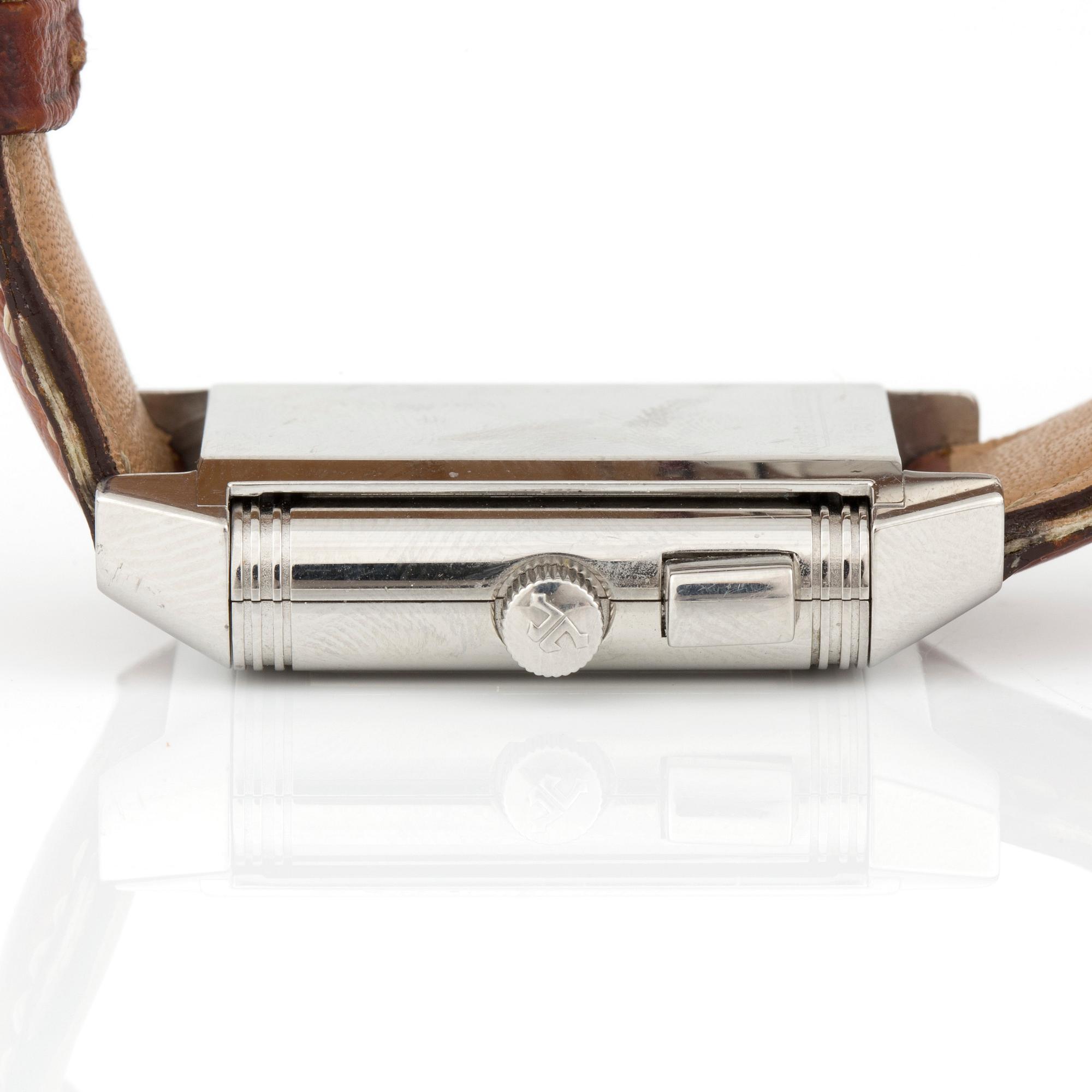 ARMBANDSUR, herr, "Reverso", Jaeger Le Coultre, Schweiz, ca 2000.