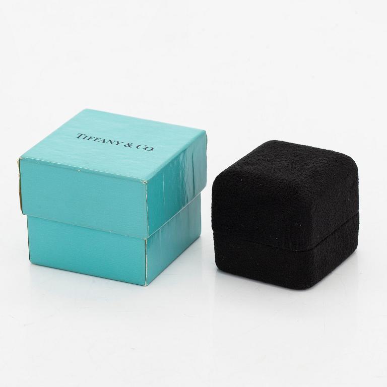 Tiffany & Co, Elsa Peretti, ring, "Diamonds by The Yard", 18K guld och briljantslipade diamanter.