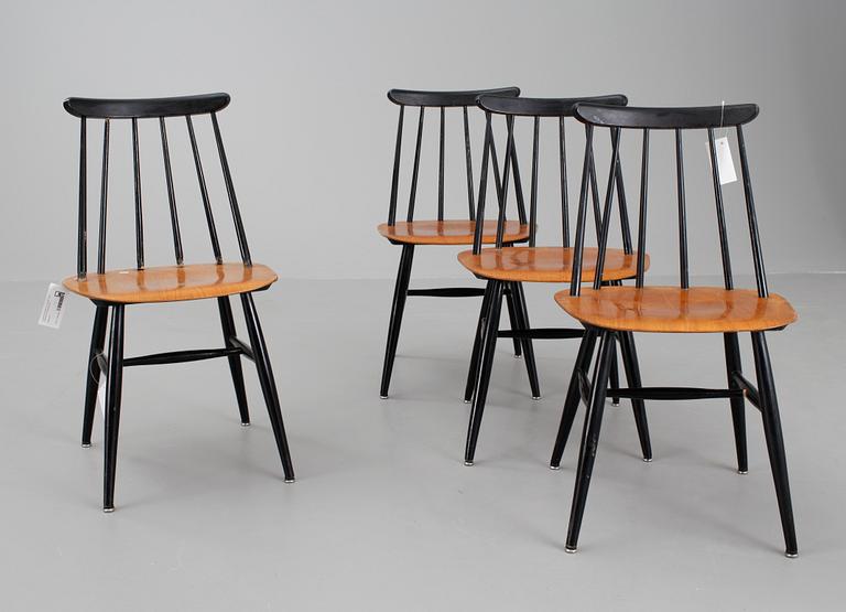 STOLAR, 4 st, "Fanett", Ilmari Tapiovaara för Edsbyverken.