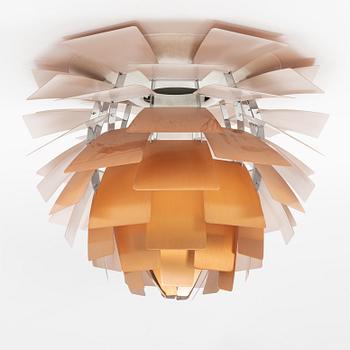 Poul Henningsen, taklampa, "PH Kotte/Artichoke", Louis Poulsen, Danmark.