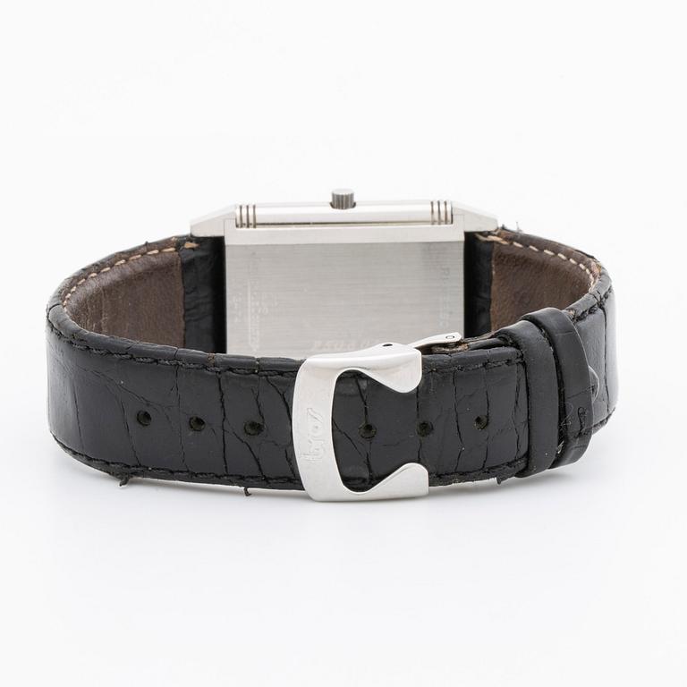 JAEGER-LE COULTRE, Reverso Classique, wrist watch, 23,5 x 33,5 (38,5) mm. 1996.