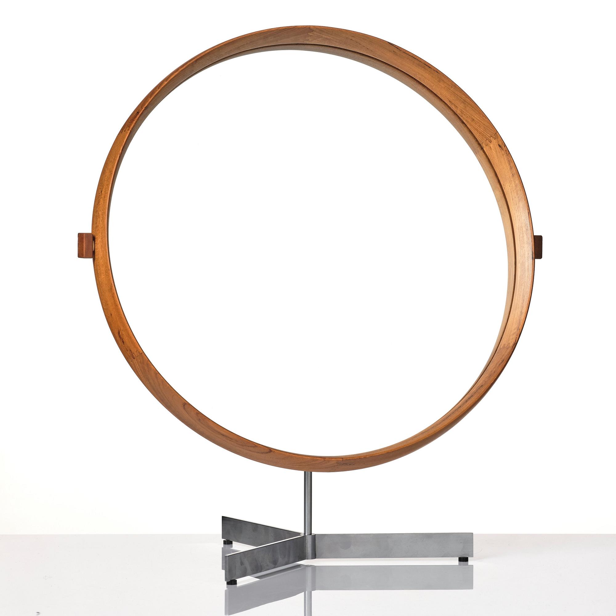 Uno & Östen Kristiansson, bordsspegel, Luxus, Vittsjö, 1960-tal, modell 406, i originalkartong.