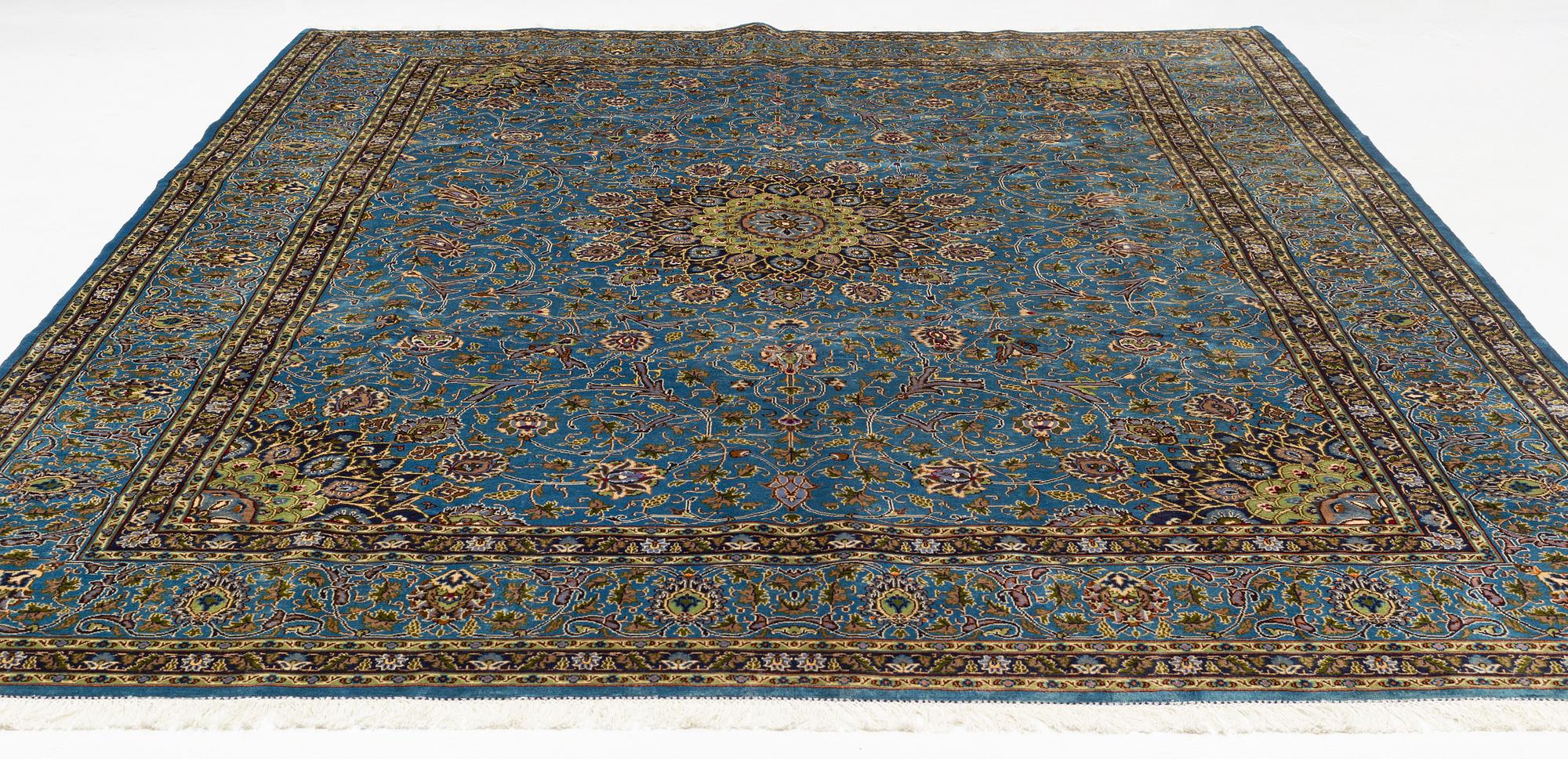 A Kashmar carpet ca 407 x 292 cm.