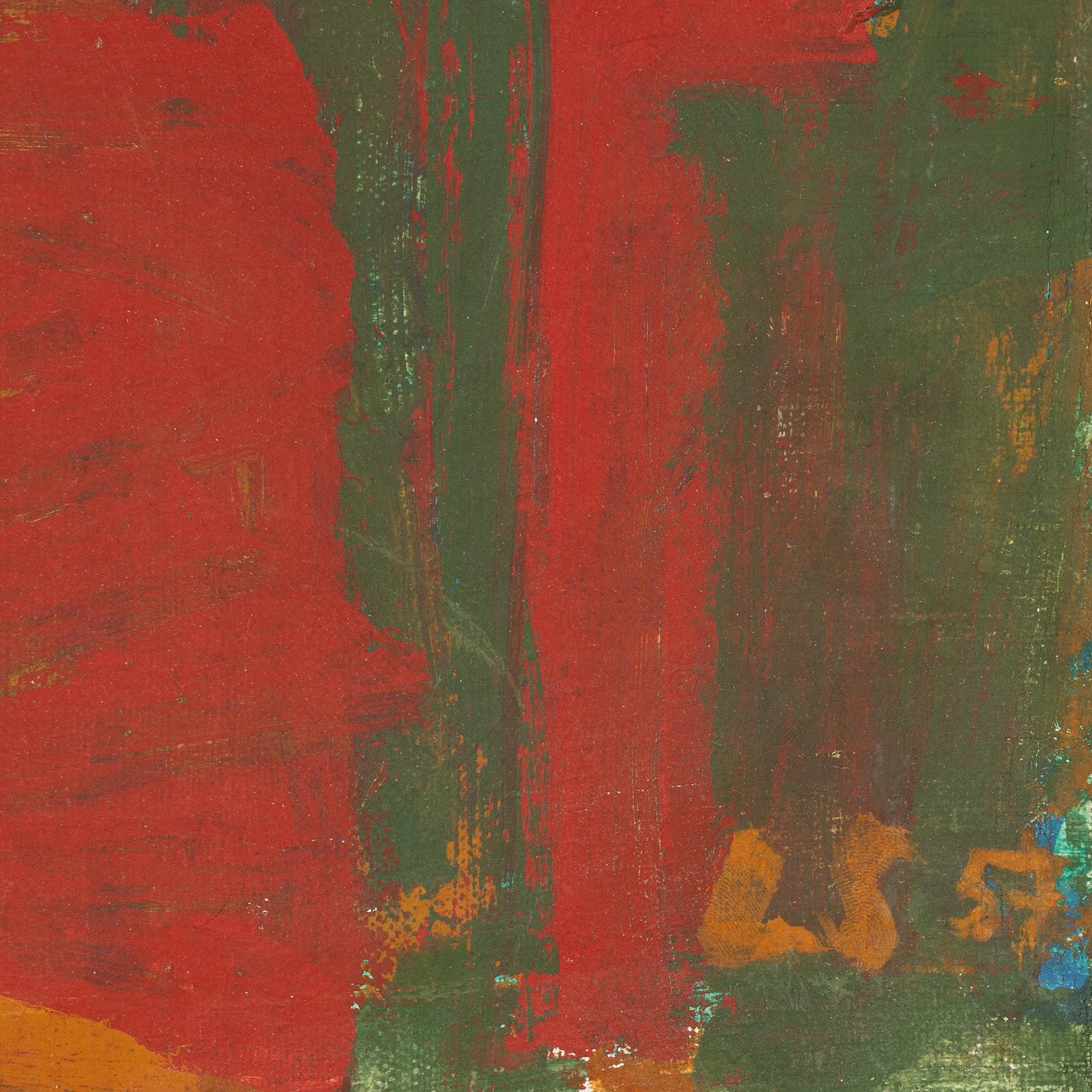 Laris Strunke, olja på duk, signerad och daterad -57.