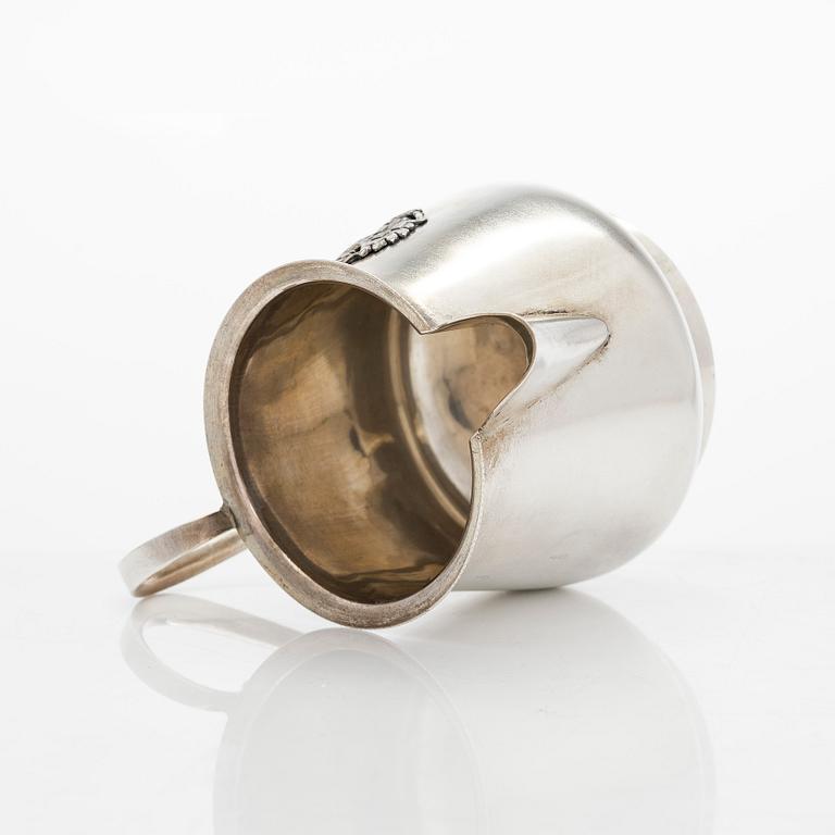 Ivan Nikolajev Miekin, gräddsnäcka, silver, Moskva 1898-1909.