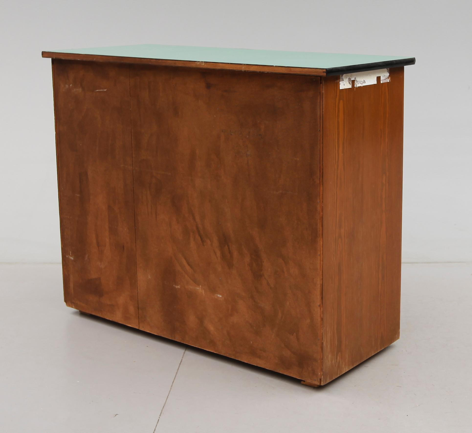 LÅDFACK, 1900-talets mitt.