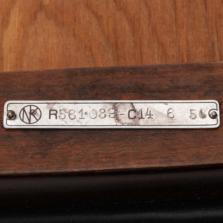 David Rosén, dining table with 6 chairs, "Triva-diné", Nordiska Kompaniet's workshops, Nyköping.