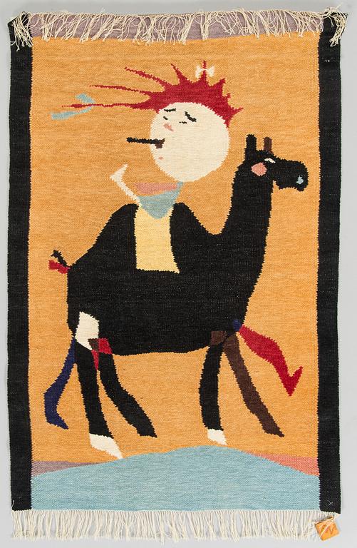 Riitta Nelimarkka, Camel rider.