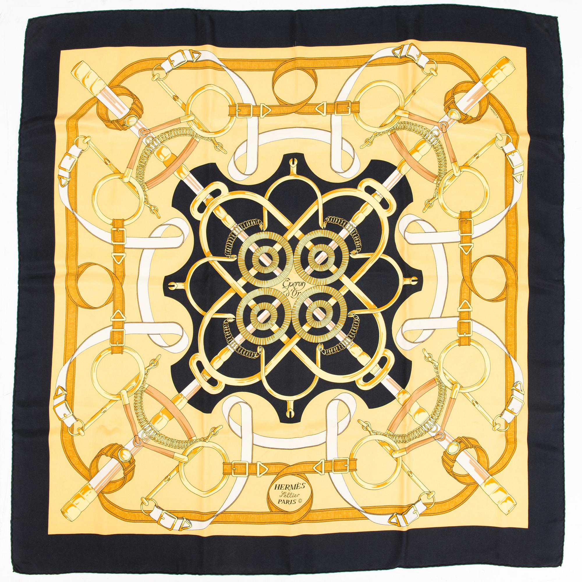 Hermès, scarfar, 2 st.