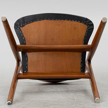 Hans J. Wegner, stolar, 6 st, "Savbukkestolen", Danmark, 1950/60-tal.