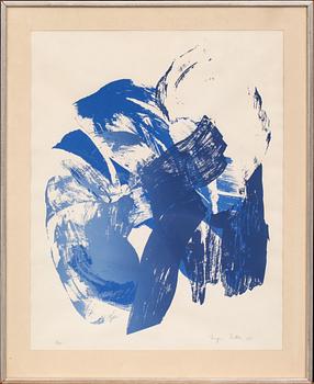 INGER SITTER, litografi, signerad, daterad -68 och numrerad 6/35.