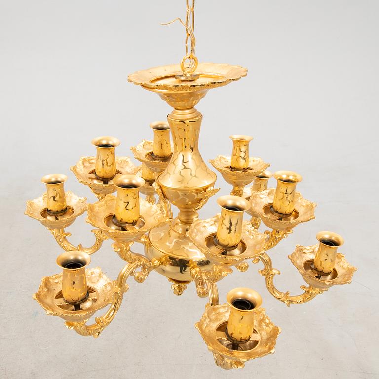 Chandelier, 21st century, Rococo style.