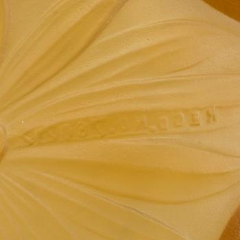 JAMES A. JOBLING & CO, a moulded Art Deco glass bowl.