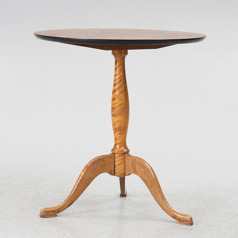 Pelarbord, sent 1800-tal.