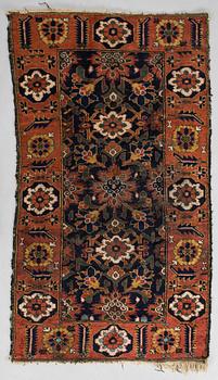 A 'blossom' rug, probably kurdish, West Persia, ca. 172 x 99 cm.