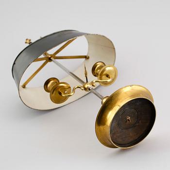 BOUILOTTELAMPA, empire, 1800-talets första hälft.