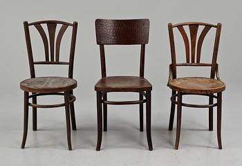 CAFÉSTOLAR, 6 st, 1900-talets första hälft.