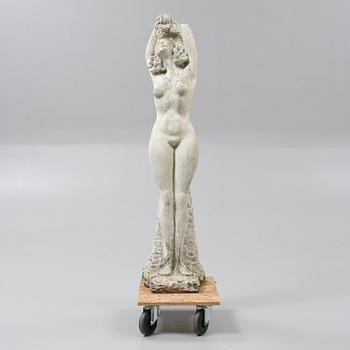 TRÄDGÅRDSSKULPTUR, stenmassa, 1900-talets slut.