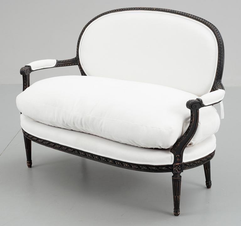 SOFFA, Louis XVI-stil, 1800-tal.