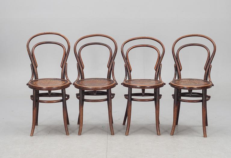STOLAR, 4 st snarlika, Thonettyp, 1900-talets första hälft.