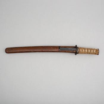 A Japanese 19th century wakizashi.